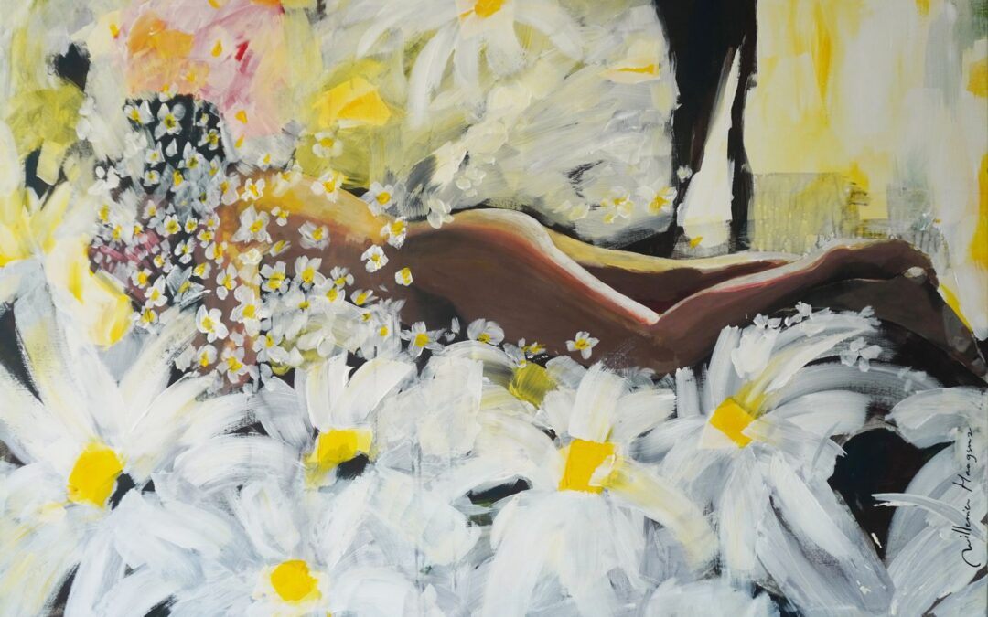 Schilderij Margrieten